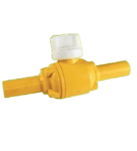 POLIVALVULAS - Unión tipo socket y tope en medida milimétrica y pulgada.