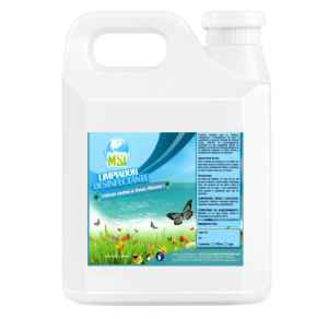 Producto especial para la limpieza, desinfección y aromatización de pisos, paredes y  superficies en general a brisa marina.